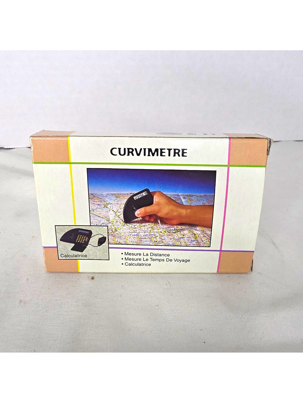 Map-Mate Curvimeter Map Counter Calculator Distance Measurer Boxed